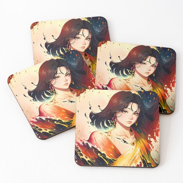 Item preview, Anime Girl with Liquid Clothes 6 designed and sold by Shinihime.