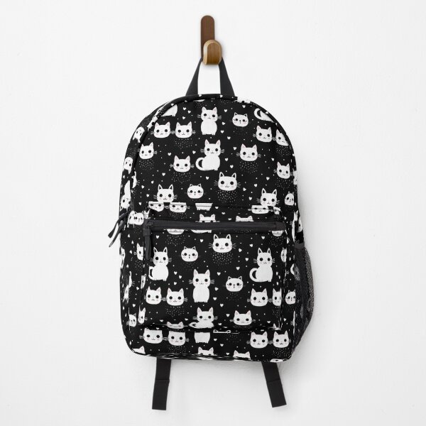 Item preview, cute cat black and white designed and sold by PrintablePalace.