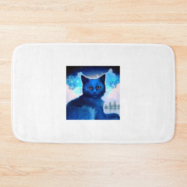 Item preview, A sharing sky blue cat designed and sold by Drake Lewdly.