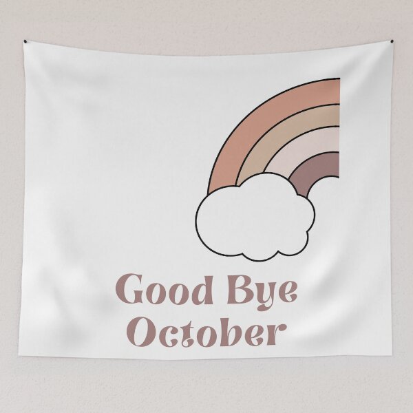 Item preview, Good Bye October designed and sold by teacherpeiyuan.