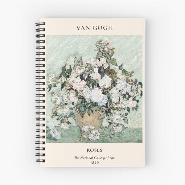 Item preview, Vincent van Gogh - Roses, Comforters & Shower Curtains, Mouse Pads,  Large Print Clothing, Pouches, Laptop Skins & Sleeves designed and sold by Suzana Djordjevic.