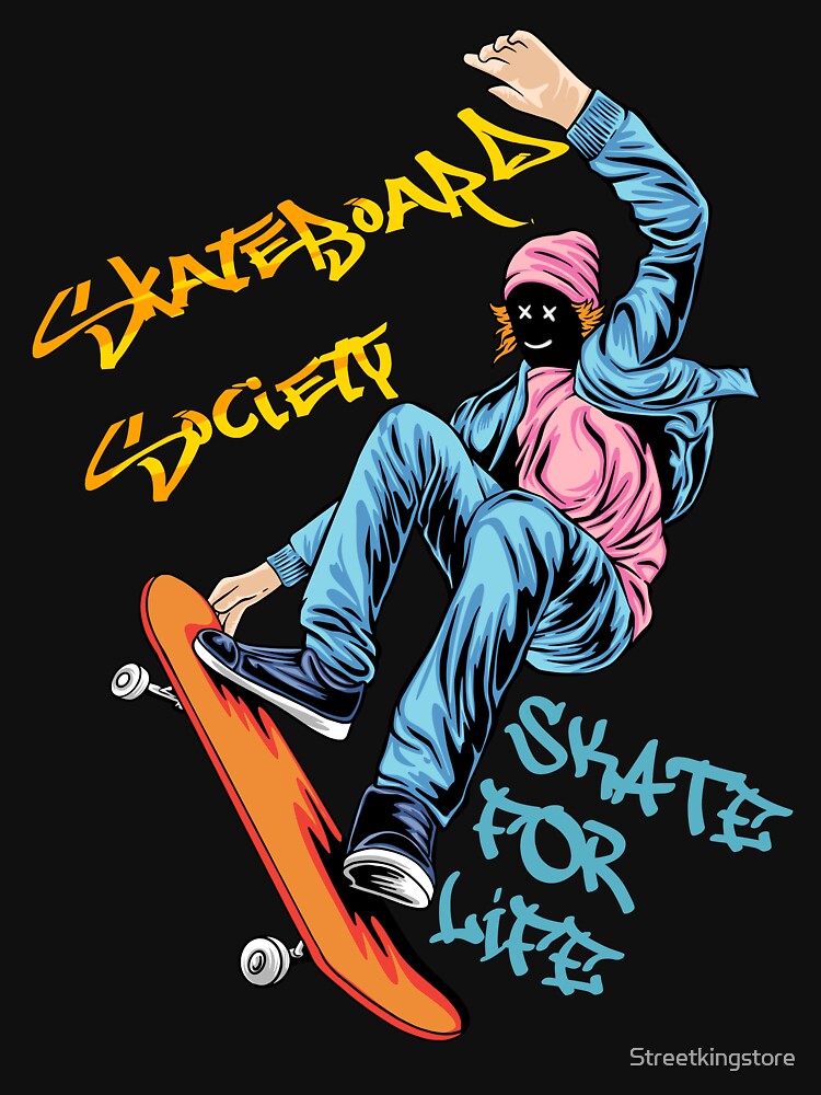Skateboard Shirts for Boys | Skateboading Gear for Skater T-Shirt