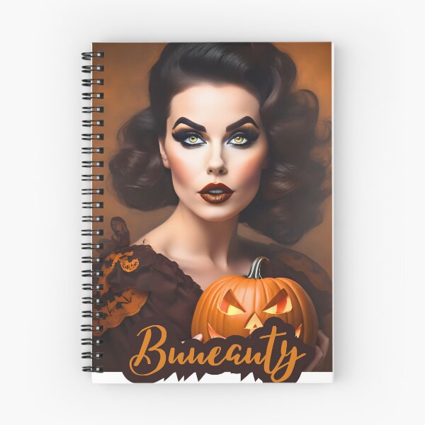 Item preview, Beautiful pinup with a halloween pumpkin designed and sold by aipinups.