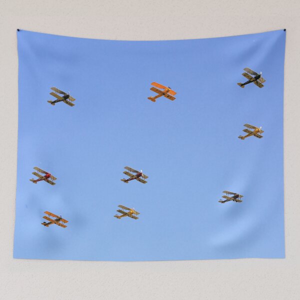 Item preview, Nine Tiger Moths in Formation designed and sold by MartinPhotos.