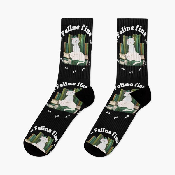 Item preview, Feline fine, books and cats designed and sold by AleviryMayoral.
