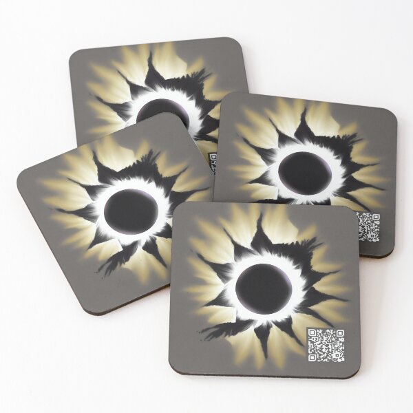 Item preview, Cosmic Eclipse: Sun's Dark Embrace designed and sold by AwakenedAlchemy9.