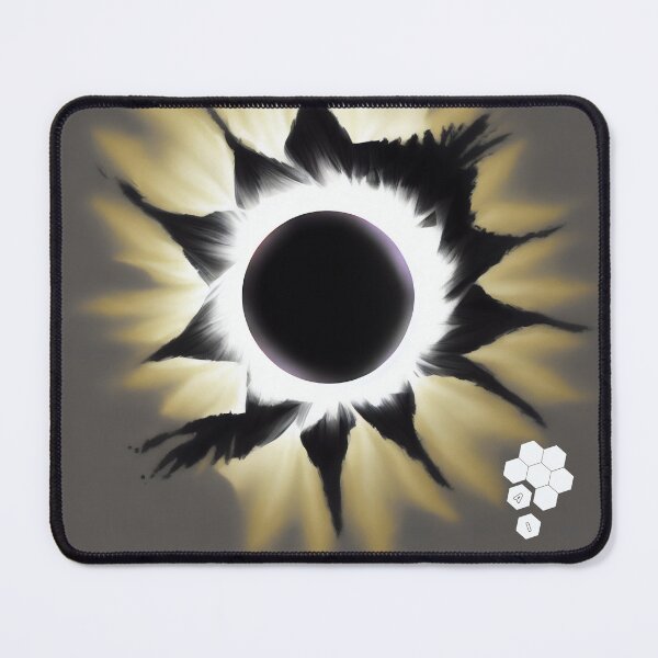 Item preview, Cosmic Eclipse: Sun's Dark Embrace designed and sold by AwakenedAlchemy9.