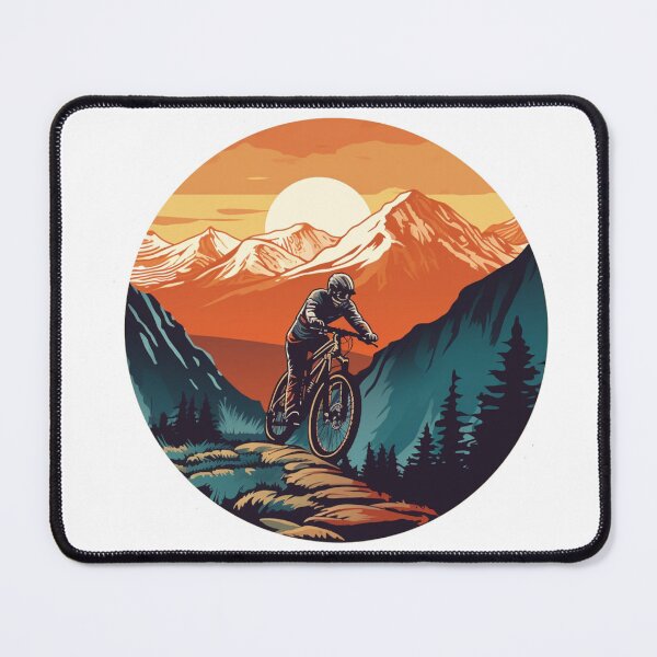 Item preview, Mountain biker after long day designed and sold by kubufran.