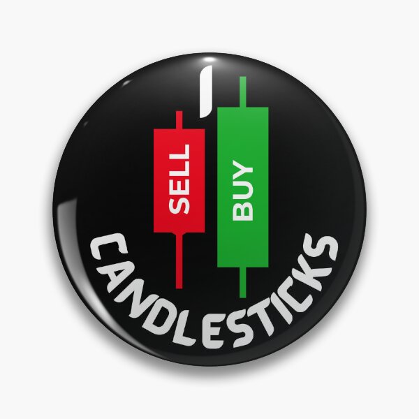 Item preview, I Buy And Sell Candlesticks-Black Background  designed and sold by Trendi61.