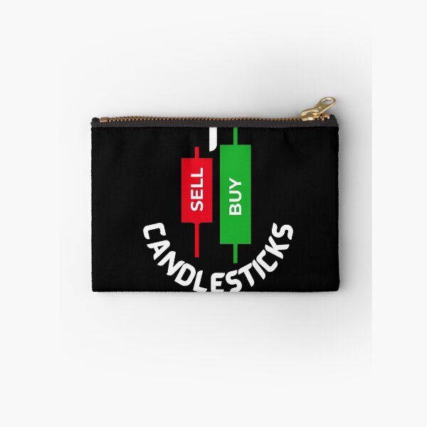 Item preview, I Buy And Sell Candlesticks-Black Background  designed and sold by Trendi61.