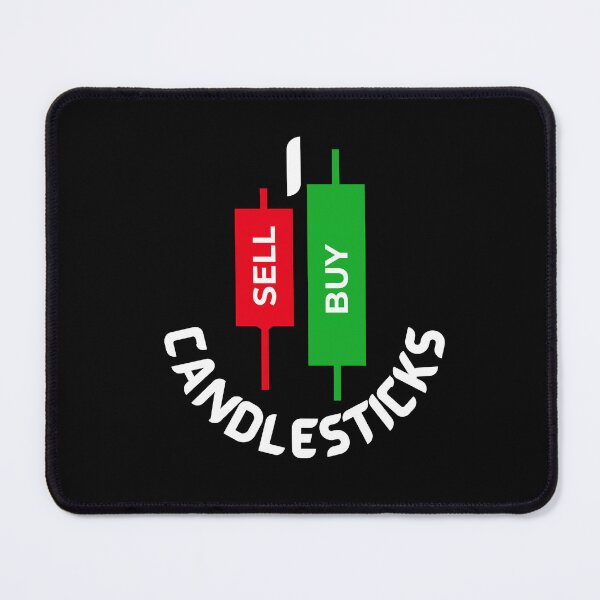 Item preview, I Buy And Sell Candlesticks-Black Background  designed and sold by Trendi61.