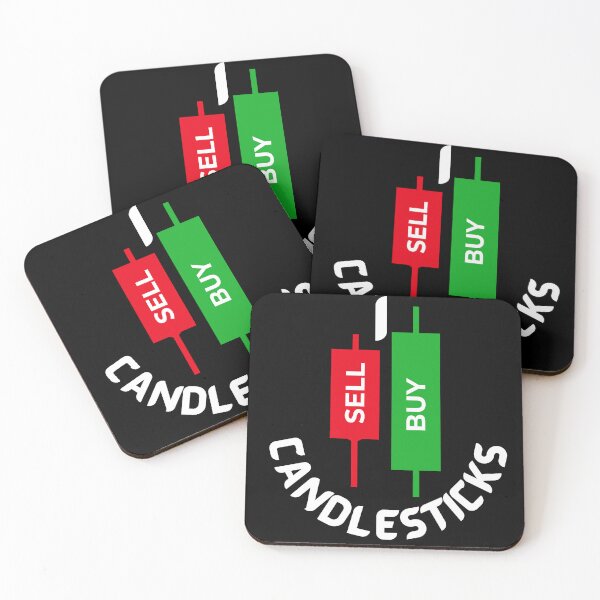 Item preview, I Buy And Sell Candlesticks-Black Background  designed and sold by Trendi61.