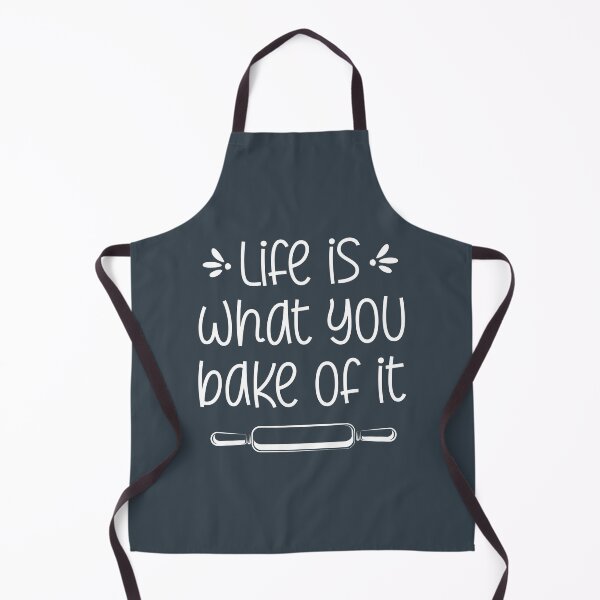Item preview, Life is What You Bake of It White Text designed and sold by inspiredalike.