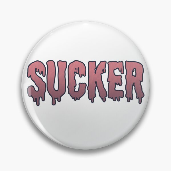 Item preview, Sucker Pale Red Blood Drip Words, spooky season designed and sold by LittleHCreative.