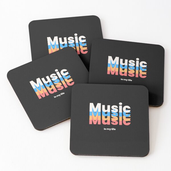 Item preview, MUSIC IS MY LIFE - designs for musicians designed and sold by Musicians-world.