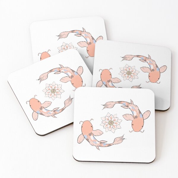 Item preview, Koi Pond Seamless Pattern designed and sold by CreativeDraws42.