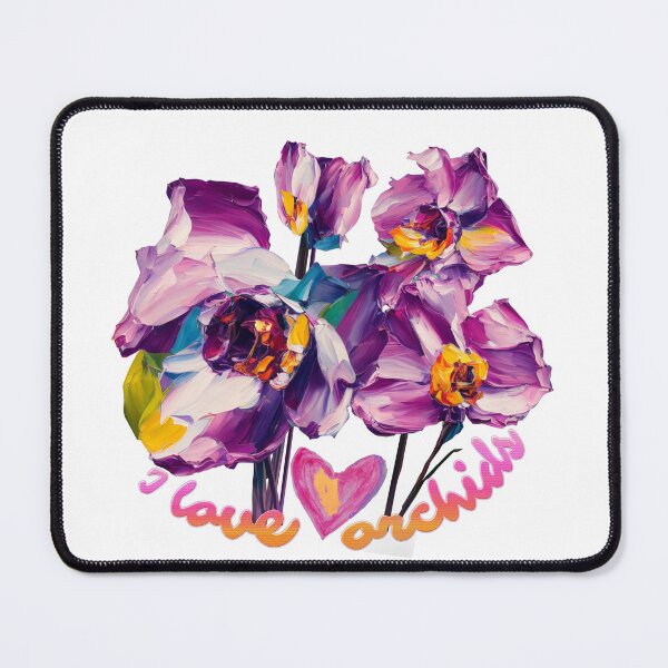 Item preview, Orchids flower oil painting | We all love orchids - The orchids is Fitted designed and sold by ShabayekShop.