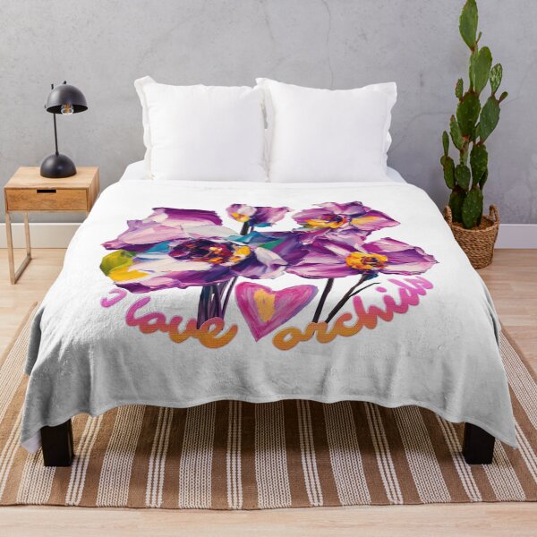 Item preview, Orchids flower oil painting | We all love orchids - The orchids is Fitted designed and sold by ShabayekShop.