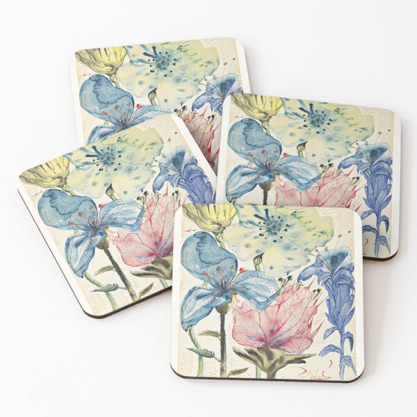 Item preview, Salvador Dali Fleurs, 1948 - Day Dreamer, Comforters & Shower Curtains, Mouse Pads, Large Print Clothing, Pouches, Laptop Skins & Sleeves, Bath Mats, Cotton Tote Bags, Pin Buttons  designed and sold by Suzana Djordjevic.