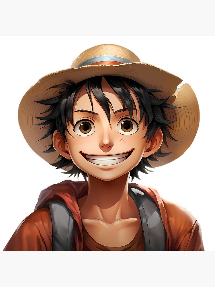 Reimagined Monkey D. Luffy from One Piece Postcard for Sale by