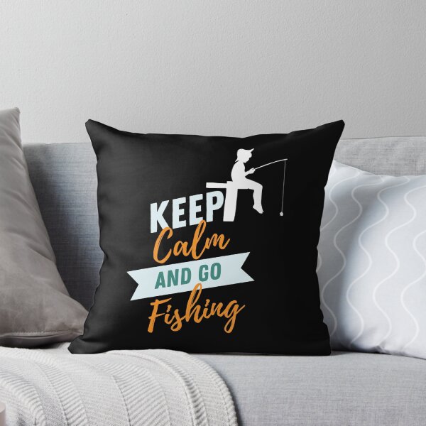 Aperçu de l'œuvre Fish On - Keep Calm and Go Fishing créée et vendue par FrenchTouchOnly.