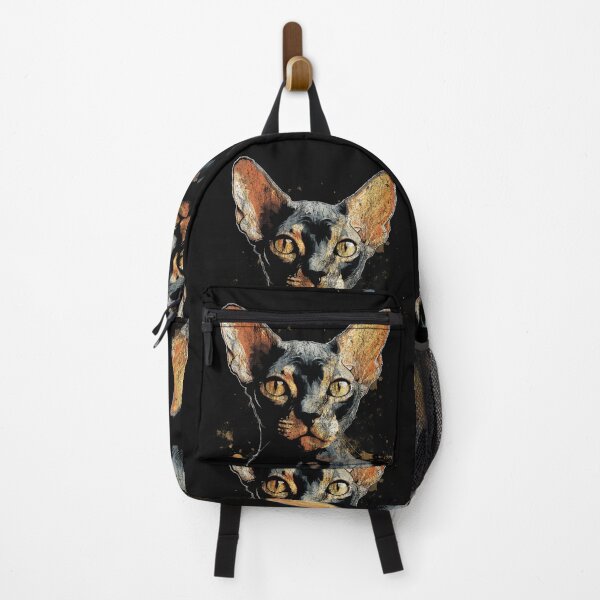 Item preview, A Devon Rex - Street Art Vintage Distressed Cats designed and sold by GVRDesign.