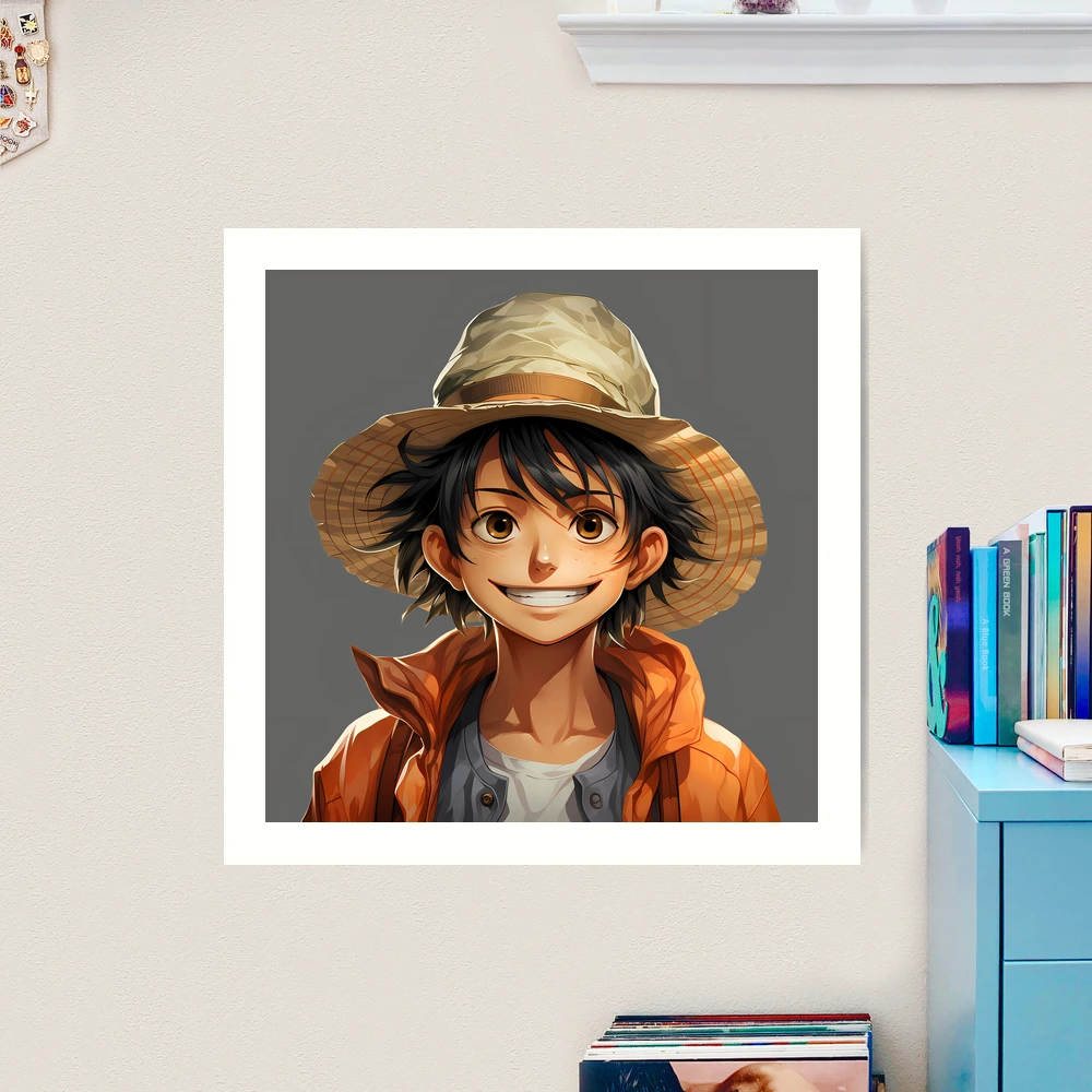 Reimagined Monkey D. Luffy from One Piece Postcard for Sale by