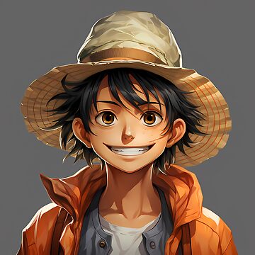 Reimagined Monkey D. Luffy from One Piece Postcard for Sale by