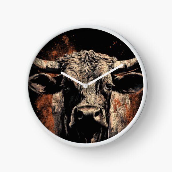 Item preview, A Bull - Street Art Vintage Distressed Farm designed and sold by GVRDesign.