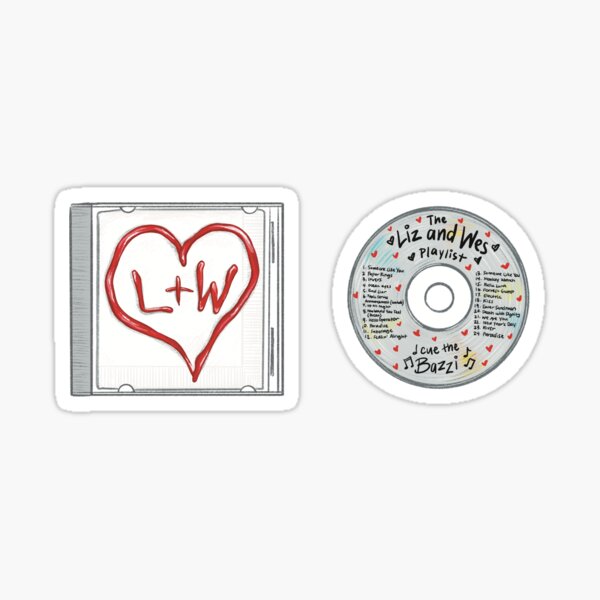 Artikel-Vorschau von Besser als die Filme Liz und Wes Playlist-CD 2er-Pack, designt und verkauft von busyzoo.