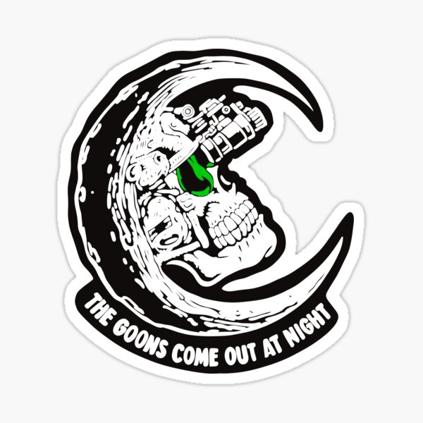 Item preview, Goons come out at night designed and sold by Bjammer.