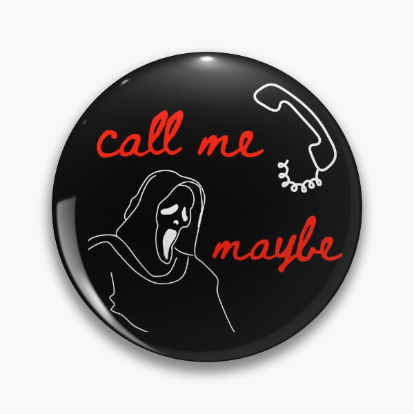 Item preview, Call Me Maybe Ghostface designed and sold by QuietCityBooks.