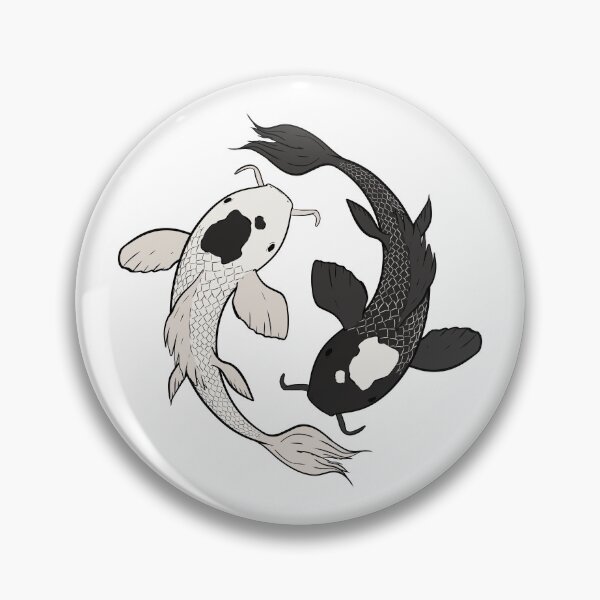 Item preview, Yin Yang Koi Fish designed and sold by CreativeDraws42.