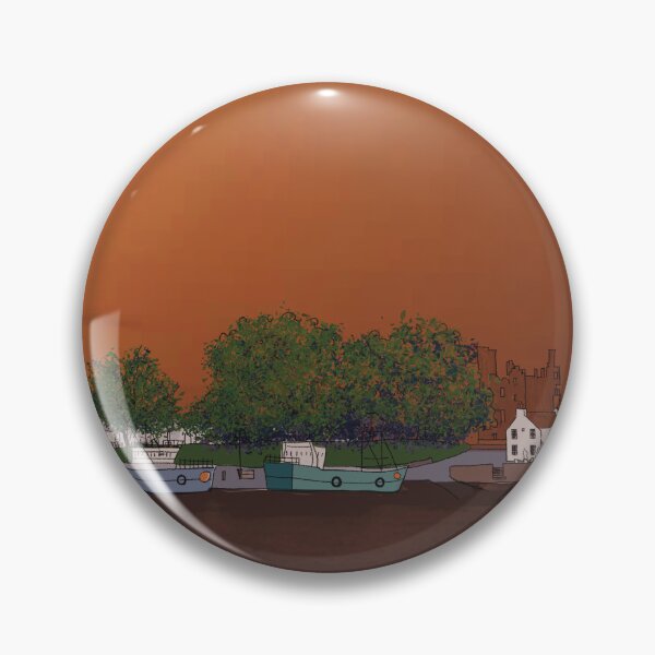 Item preview, Kirkcudbright orange glow designed and sold by Hazel White.
