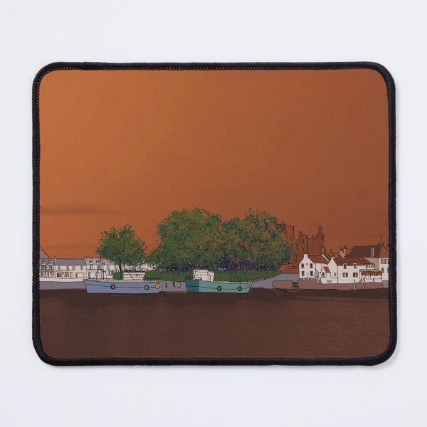 Item preview, Kirkcudbright orange glow designed and sold by Hazel White.