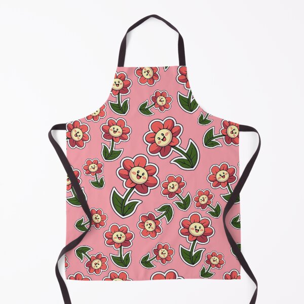 Item preview, Cute smiling little flower pattern designed and sold by MikeKart.