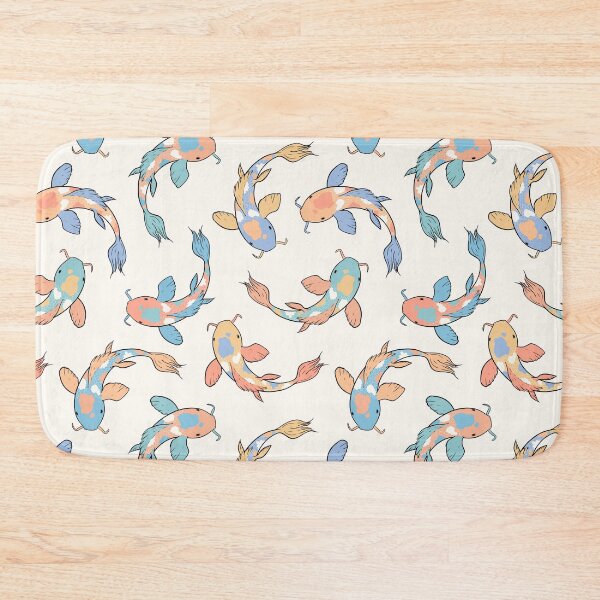 Item preview, Orange and Blue Koi Fish designed and sold by CreativeDraws42.