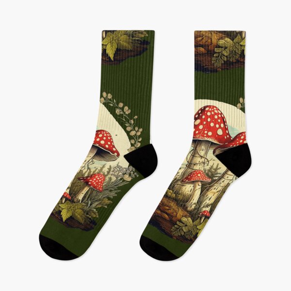 Item preview, Toadstools, Amanita, Poisonous Mmushroom, designed and sold by Sunmoonlove.