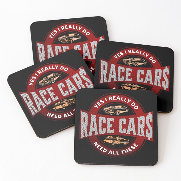 Item preview, Yes I Really Do Need All These Race Car$ Funny Racecar Racing Cars designed and sold by CarantinedChaos.