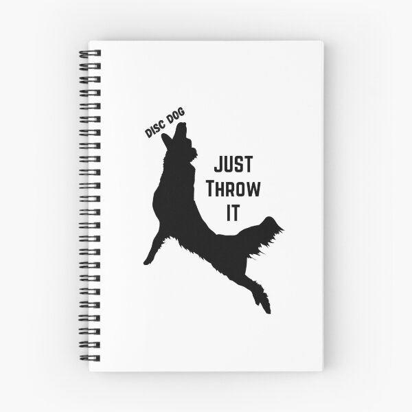 Item preview, Disc Dog Just Throw It designed and sold by ChaoticCardigan.