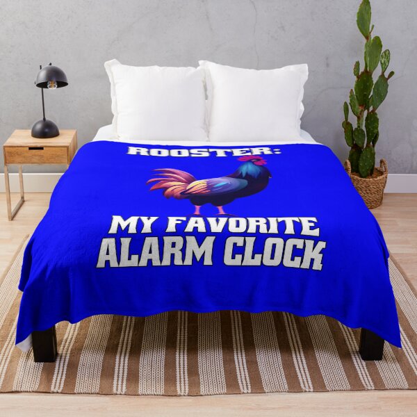 Item preview, CFunny Chicken Farmer Humor Rooster:My Favorite Alarm Clock designed and sold by fantasticdesign.