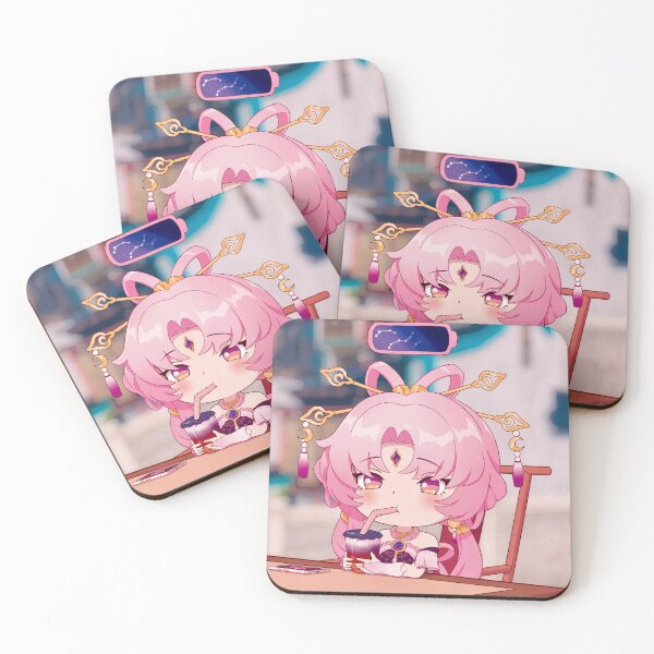 Item preview, Fu Xuan Sipping on her Boba  designed and sold by Yivel.
