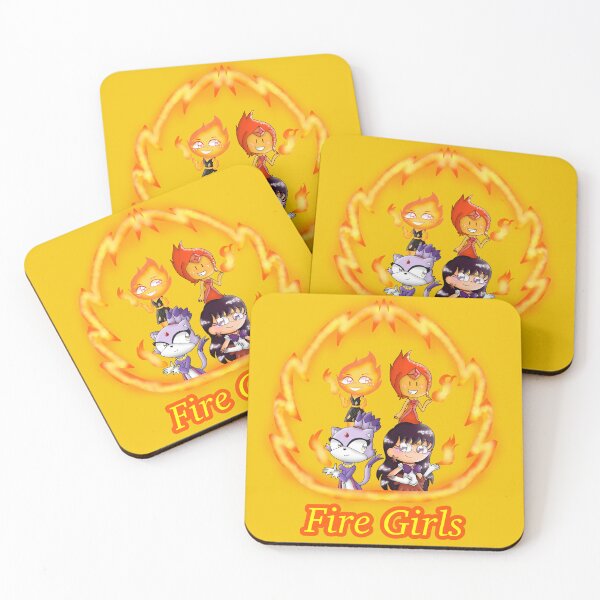 Item preview, Fire Girls  designed and sold by VioletMoonAnimation.