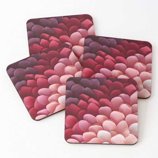 Item preview, Ombre Shades of Pink Petal Collage designed and sold by UpliftedArtwork.