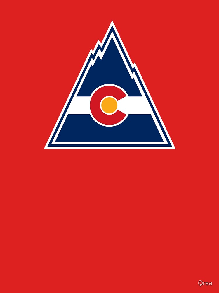 Colorado Rockies vintage defunct hockey team emblem Essential T-Shirt for  Sale by Qrea