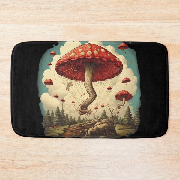 Item preview, Toadstools, Amanita, Kite Vintage style, designed and sold by Sunmoonlove.