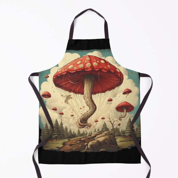 Item preview, Toadstools, Amanita, Kite Vintage style, designed and sold by Sunmoonlove.