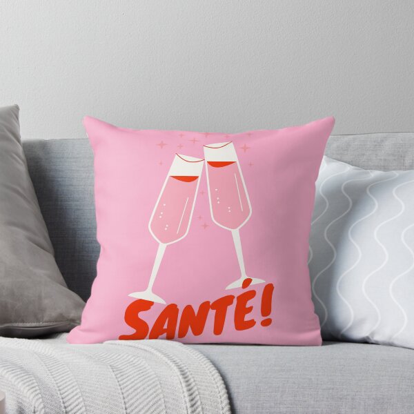 Aperçu de l'œuvre Santé! (Français pour Cheers!) - Bar Drinks Celebration Français créée et vendue par TheLoveShop.
