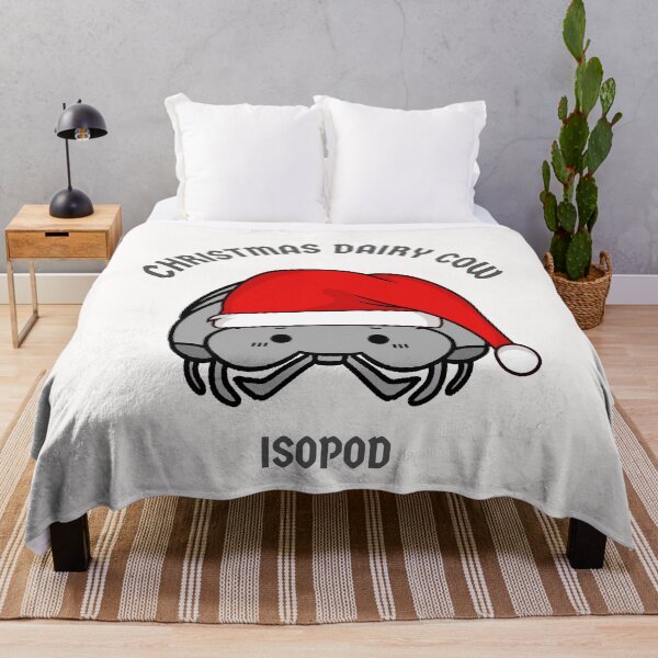 Item preview, Christmas Dairy cow Isopod designed and sold by misslizzyspin.