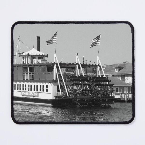 Item preview, River Lady at Rest Toms River Monochrome designed and sold by BradKnorrArt.